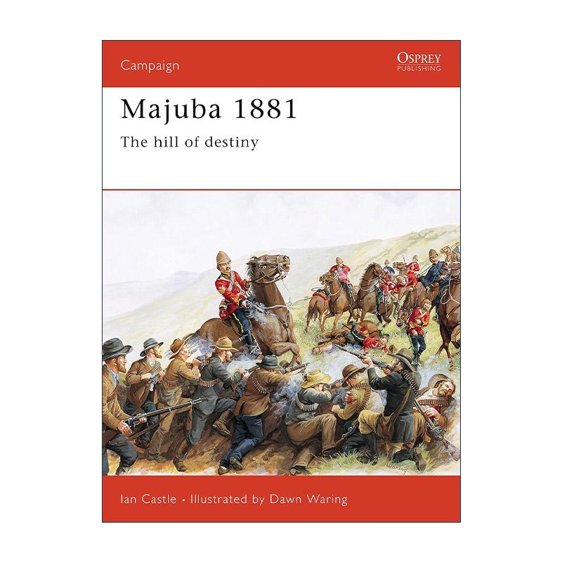 英文原版 Majuba 1881 布尔战争马朱巴山战役 战争历史系列 英文版 进口英语原版书籍