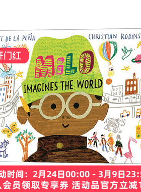 米罗想象这个世界 英文原版 Milo Imagines The World 英文版 进口英语原版书籍