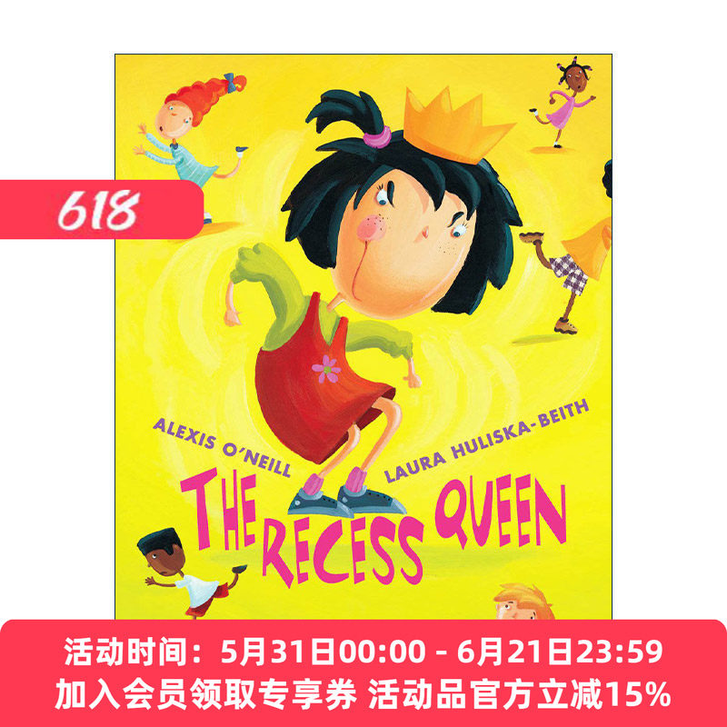 英文原版 The Recess Queen 珍妮小霸王 学会正确分享 精装图画书 英文版 进口英语原版书籍