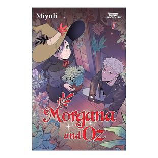 Vol.1 Morgana 英文版 书籍 英文原版 Miyuli 莫甘娜与奥兹 and 热门奇幻网络漫画 19集 卷一 进口英语原版 吸血鬼与魔女