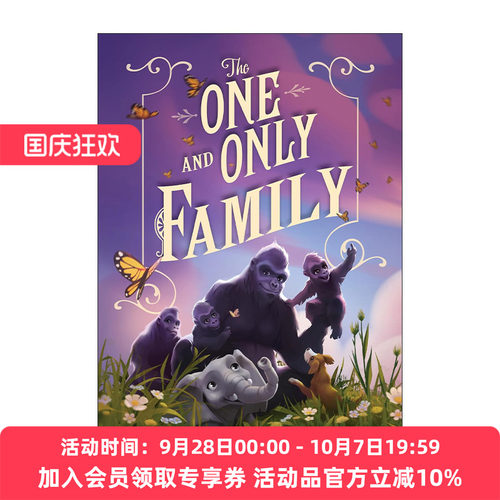 英文原版 The One and Only Family 独一无二的伊凡卷4 英文版 进口英语原版书籍