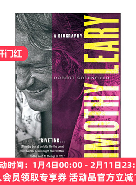 英文原版 Timothy Leary 蒂莫西利里 传记 英文版 进口英语原版书籍