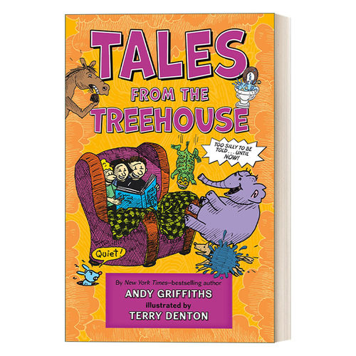 英文原版 Tales from the Treehouse Too Silly to Be Told Until NOW 树屋外的13个搞笑故事 英文版 进口英语原版书籍