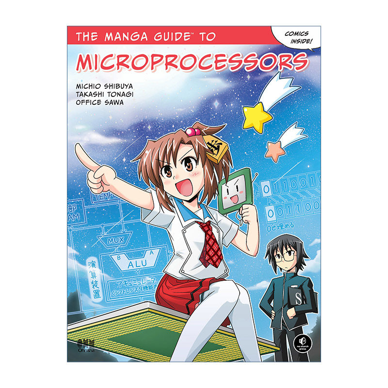 漫画微处理器  英文原版 The Manga Guide to Microprocessors 欧姆社学习漫画系列 英文版 进口英语原版书籍