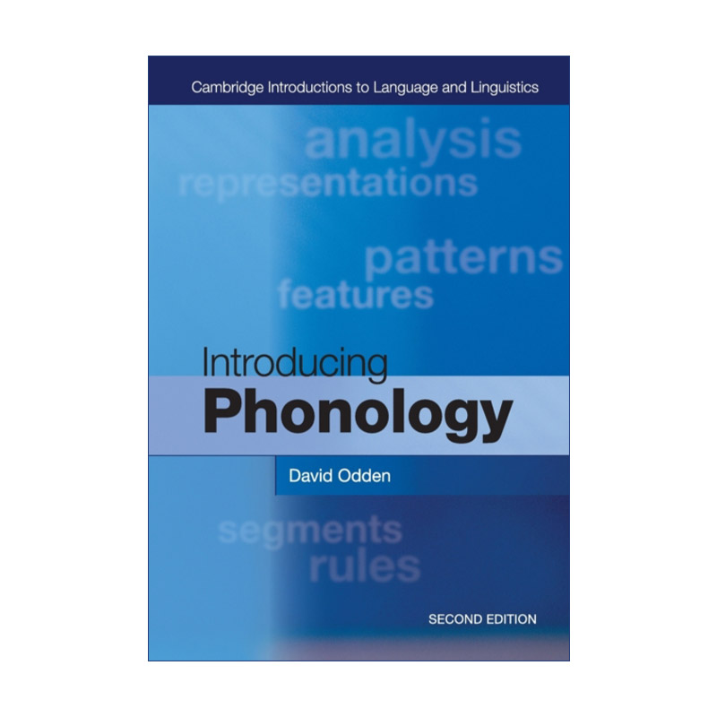 音系学导论  英文原版 Introducing Phonology 剑桥语言和语言学导论系列 英文版 进口英语原版书籍