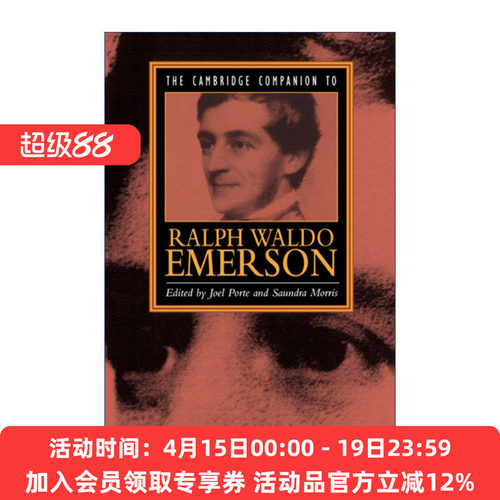 剑桥文学指南  英文原版 The Cambridge Companion to Ralph Waldo Emerson 拉尔夫·沃尔多·爱默生 英文版 进口英语原版书籍