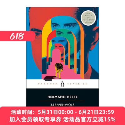 英文原版 Steppenwolf Penguin Classics 荒原狼 企鹅经典 Hermann Hesse赫尔曼·黑塞 英文版 进口英语原版书籍
