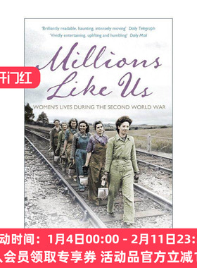 英文原版 Millions Like Us 像我们这样的百万人 二战期间的女性生活 Virginia Nicholson 英文版 进口英语原版书籍