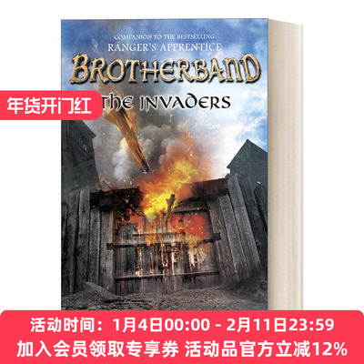 英文原版 Brotherband The Invaders 皇家舰队2 侵略者 英文版 进口英语原版书籍