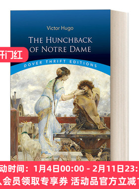 巴黎圣母院 英文原版 The Hunchback of Notre Dame 雨果 Dover Thrift Editions 英文版 进口英语原版书籍