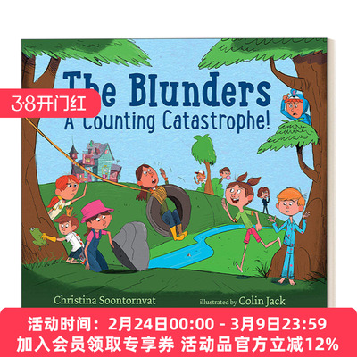 英文原版 The Blunders A Counting Catastrophe 错误 一场数数的灾难! 纽伯瑞奖得主Christina Soontornvat 英文版 进口英语书籍
