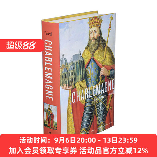 查理曼大帝 英文原版 Charlemagne 精装 约翰内斯·弗里德 Johannes Fried 英文版 进口英语原版书籍