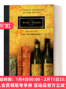 英文原版 Wine Reads 酒读 关于葡萄酒的文学选集 酿造食谱 Jay McInerney 英文版 进口英语原版书籍