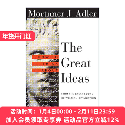 英文原版 How to Think About the Great Ideas 大观念 如何思考西方思想的基本主题 修订版 哲学 Mortimer Adler进口英语原版书籍