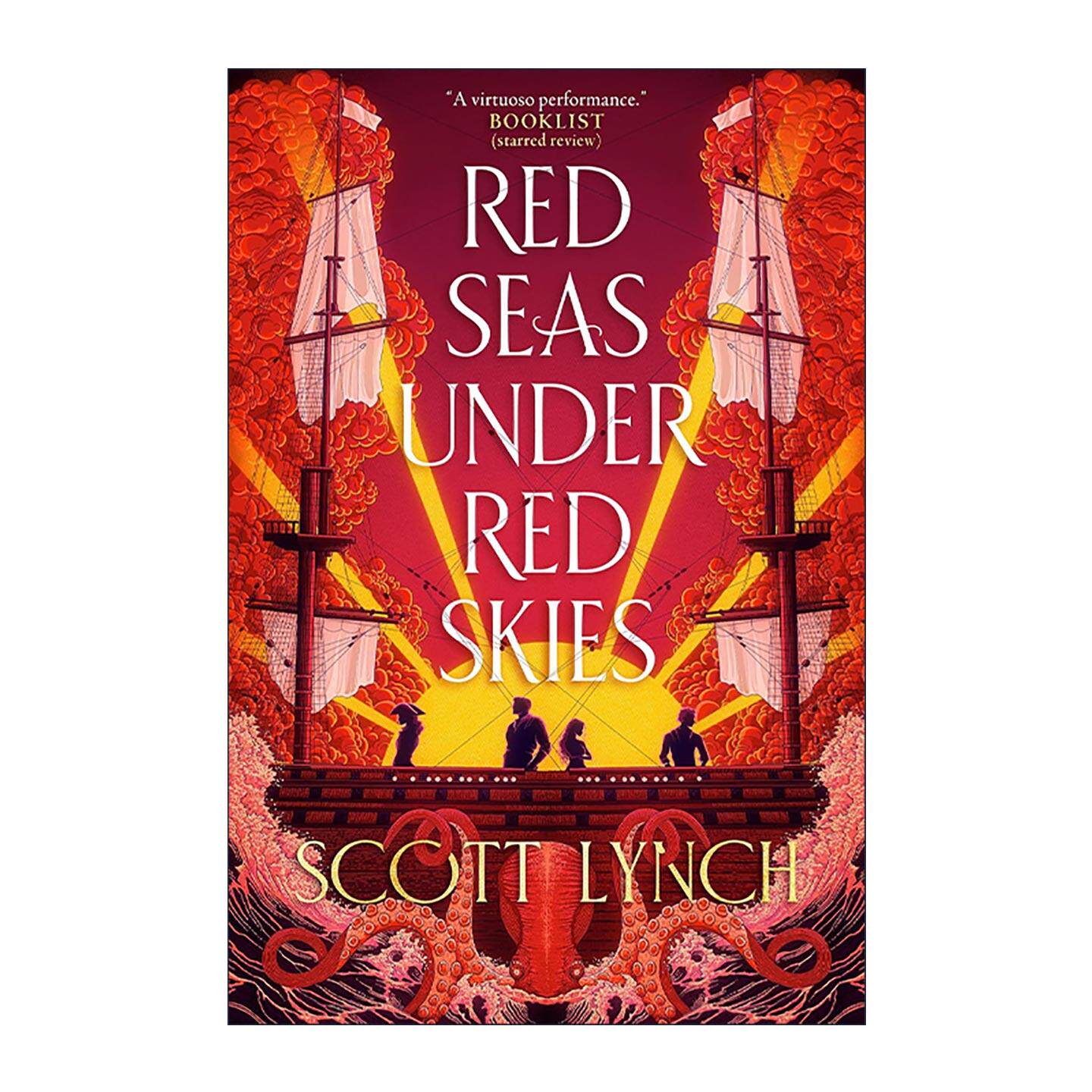 英文原版 Red Seas Under Red Skies 红色天空红色海 绅士盗贼2 斯科特·林奇 英文版 进口英语原版书籍