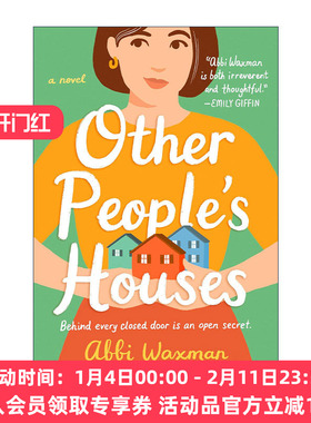 英文原版 Other People's Houses 其他人的房子 女性小说 书痴妮娜的完美生活作者Abbi Waxman 英文版 进口英语原版书籍
