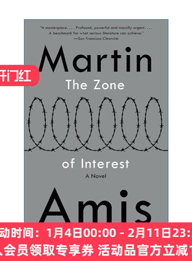 利益区域  英文原版 The Zone of Interest Martin Amis马丁·艾米斯 乔纳森·格雷泽同名电影原著 英文版 进口英语原版书籍