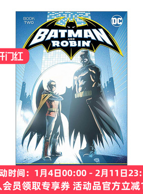 英文原版 Batman and Robin by Peter J. Tomasi and Patrick Gleason Book Two 蝙蝠侠与罗宾 卷二 DC漫画 进口英语原版书籍