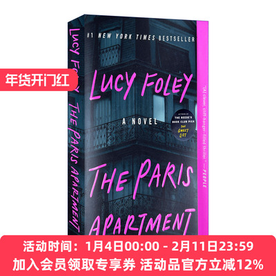 英文原版 The Paris Apartment 英文版 进口英语原版书籍