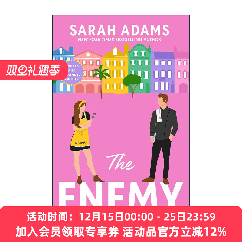 英文原版 The Enemy 敌人 女性浪漫喜剧小说 Sarah Adams 英文版 进口英语原版书籍