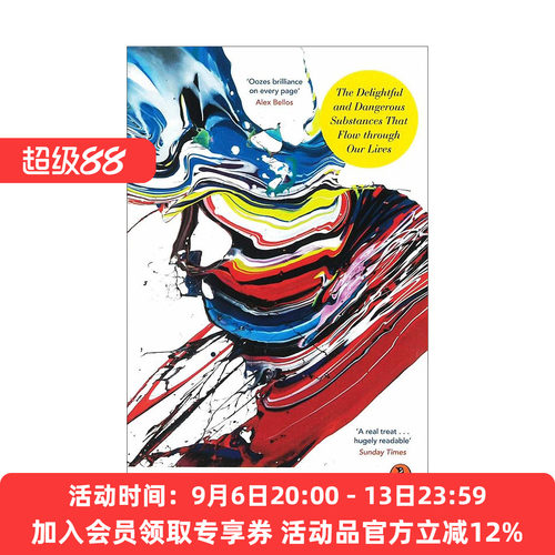 迷人的液体 英文原版 Liquid 马克·米奥多尼克 流经生命的美酒、海浪、煤油、眼泪、液晶... 英文版 进口英语原版书籍