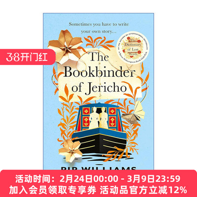 耶利哥的修书人  英文原版 The Bookbinder of Jericho 皮普·威廉姆斯女性小说 英文版 进口英语原版书籍