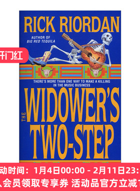 英文原版 The Widower's Two-Step Tres Navarre 02 特雷斯纳瓦荷系列2 鳏夫的两步棋 惊悚悬疑小说 Rick Riordan进口英语原版书籍