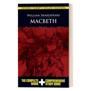 莎士比亚戏剧 Thrift 进口英语原版 英文原版 书籍 英文版 Macbeth Edition 麦克白 Study