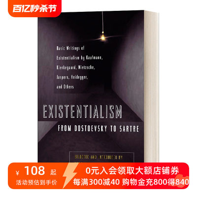 英文原版 Existentialism from Dostoevsky to Sartre 存在主义 从陀斯妥也夫斯基到沙特 英文版 进口英语原版书籍