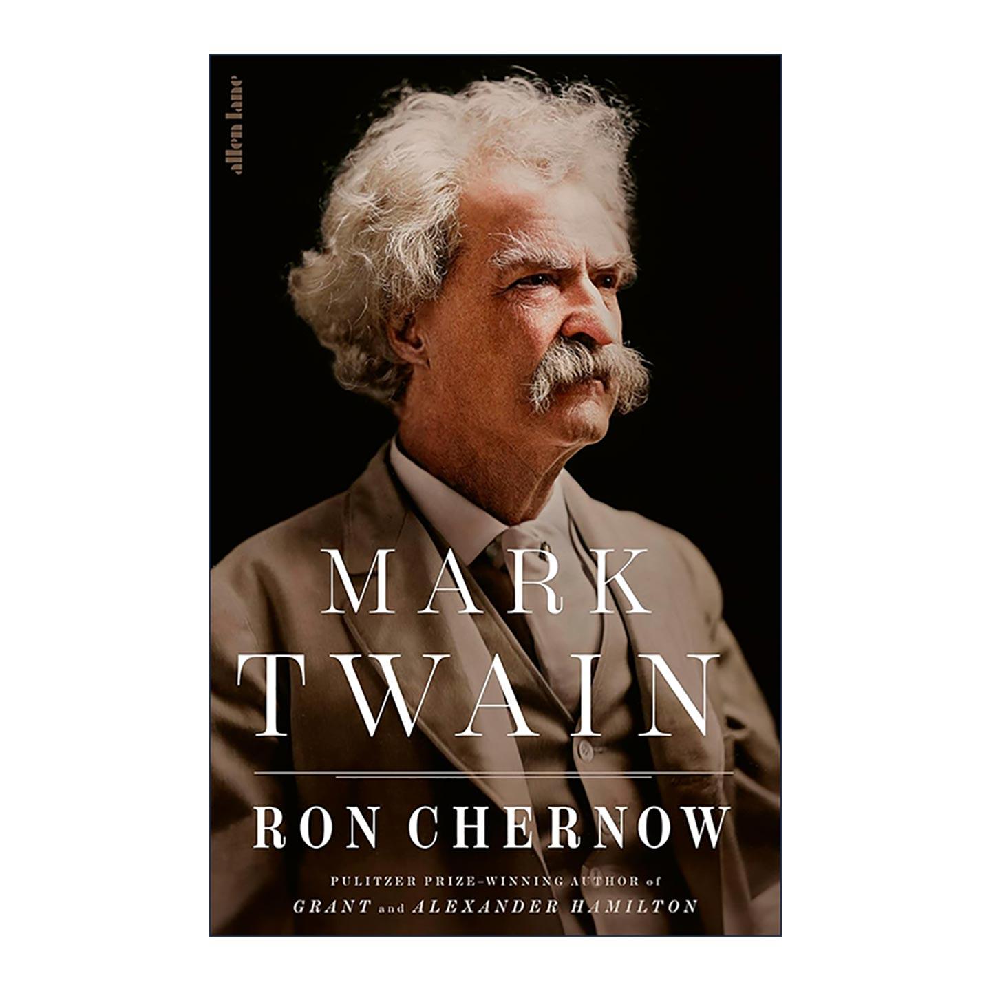 英文原版 Mark Twain 马克·吐温传 精装 美国传记作家罗恩·彻诺 英文版 进口英语原版书籍