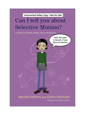 英文原版 Can I tell you about Selective Mutism 选择性缄默症 医学科普百科 英文版 进口英语原版书籍