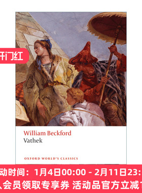 英文原版 Vathek 瓦提克 威廉·贝克福德 牛津世界经典系列 英文版 进口英语原版书籍