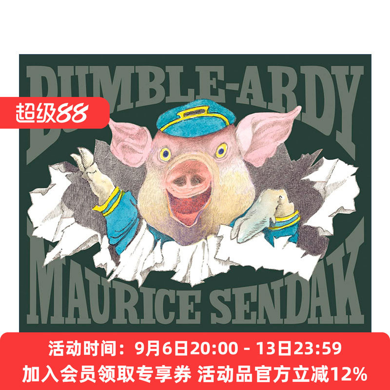 英文原版 Bumble-Ardy 笨手笨脚的阿蒂 野兽国作者莫里斯·桑达克精装绘本 亚马逊编辑推荐 英文版 进口英语原版书籍