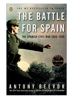 英文原版 The Battle for Spain 西班牙之战 1936-1939年西班牙内战 历史 Antony Beevor 英文版 进口英语原版书籍