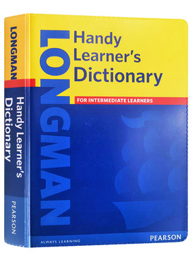 朗文便捷英语学习词典 英文原版 Longman Handy Learner's Dictionary 英文版工具书 英英字典 进口原版书籍