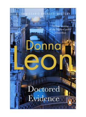 被篡改的证据  英文原版 Doctored Evidence 基多·布鲁内蒂探案系列 唐娜·莱昂 英文版 进口英语原版书籍