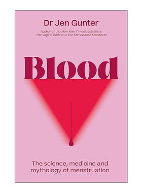 英文原版 Blood 血 月经的科学 医学和神话 女性健康 珍妮弗·冈特 Jennifer Gunter 英文版 进口英语原版书籍