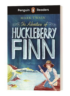 英文原版 Penguin Readers Level 2 The Adventures of Huckleberry Finn 企鹅小说分级读物2级 哈克贝利 芬历险记 英文版