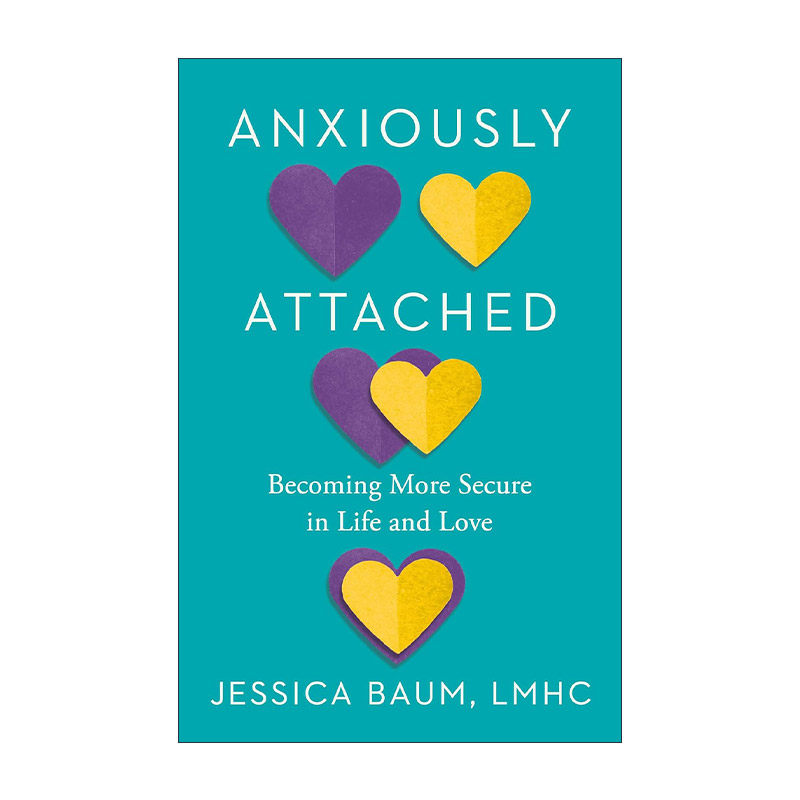 英文原版 Anxiously Attached 章鱼学会冷静 拥有即是疗愈 爱的安全感 亲密关系的边界感 Jessica Baum 英文版 进口英语原版书籍