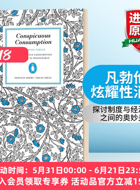 英文原版 Conspicuous Consumption 凡勃伦 炫耀性消费 Penguin Great Ideas 英文版 进口英语原版书籍