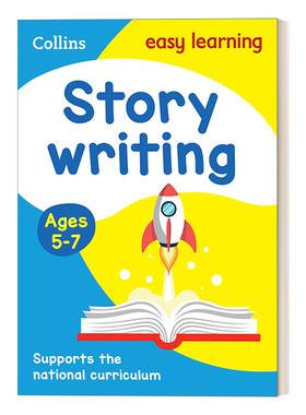 英文原版 Collins Easy Learning KS1  Story Writing Activity Book Ages 5-7 柯林斯轻松学小学英语故事创作练习册5-7岁 英文版