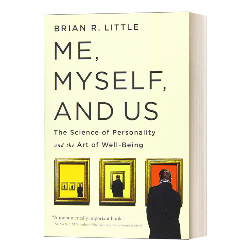 英文原版 Me  Myself  and Us 突破天性 哈佛大学最受欢迎的人格心理学课 英文版 进口英语原版书籍
