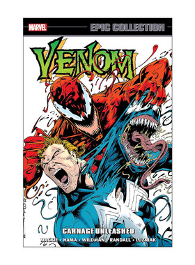 英文原版 Venom Epic Collection Carnage Unleashed 毒液史诗珍藏集 屠戮释放 漫威漫画 Mike Lackey 英文版 进口英语原版书籍