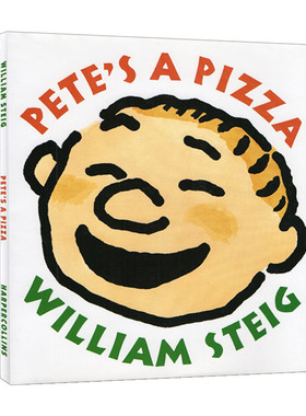 皮特是披萨 英文原版 Pete's a Pizza 儿童幽默图画故事书 英文版 精装 进口英语原版书籍