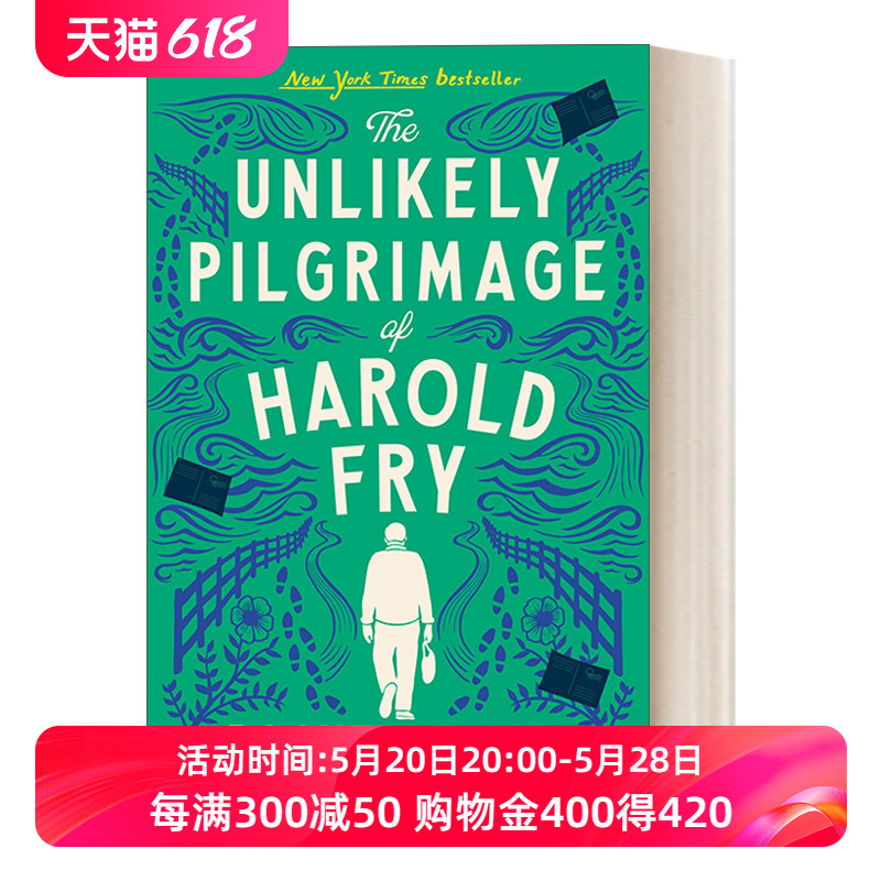 英文原版 The Unlikely Pilgrimage of Harold Fry一个人的朝圣 Rachel Joyce英文版进口英语原版书籍