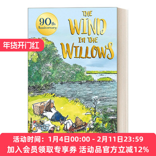 柳林风声90周年纪念版 英文原版小说 The Wind in the Willows 90Th Anniversary Gift Ed 英文版 进口英语原版书籍