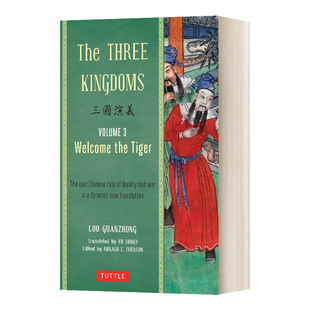 三国演义 书籍 英文版 Volume Three 进口英语原版 Welcome 英文原版 The Tiger 第三卷 Kingdoms