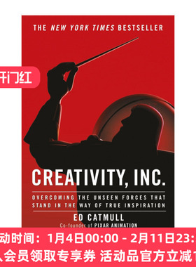 创新公司  英文原版 Creativity Inc 皮克斯的启示 艾德·卡特姆 英文版 进口英语原版书籍