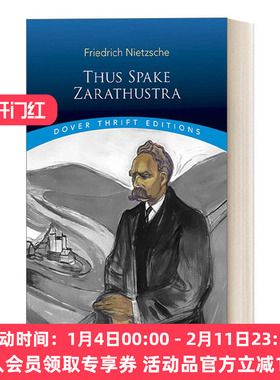查拉图斯特拉如是说 英文原版 Thus Spake Zarathustra Dover Thrift Editions 英文版 进口英语原版书籍