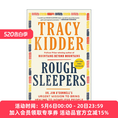 英文原版 Rough Sleepers 露宿者 治愈流浪者传记 普利策奖得主 新机器的灵魂作者Tracy Kidder 英文版 进口英语原版书籍